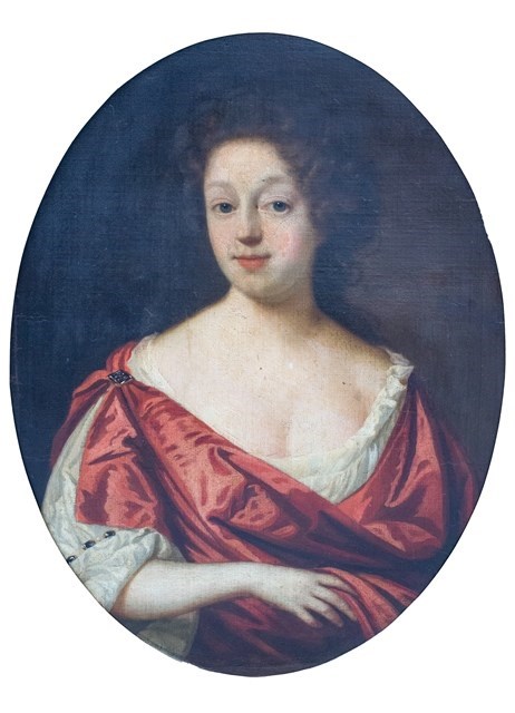 Appraisal: Follower of Sir Peter Lely Portrait of a lady oil