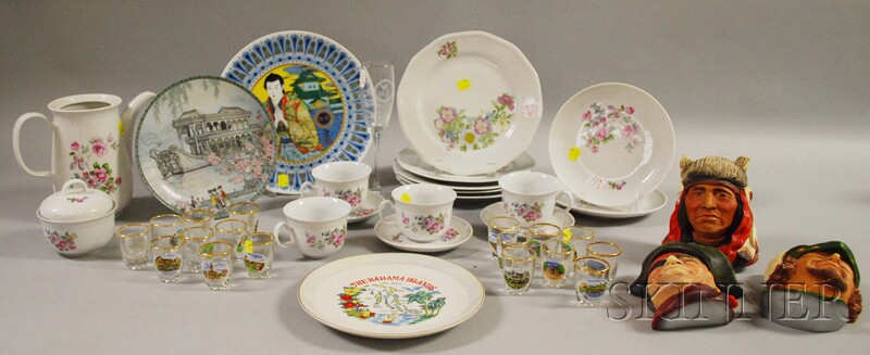 Appraisal: Group of Assorted Decorative and Collectible Items a set of