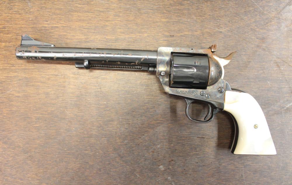 Appraisal: COLT NEW FRONTIER SAA REVOLVER colt caliber barrel blued finish