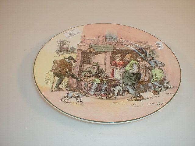 Appraisal: A Royal Doulton series ware plate Roger Solem el Cobler