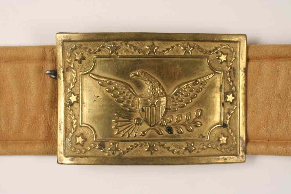 Appraisal: MILITIA BELT PLATE - US Militia Belt Plate ca a