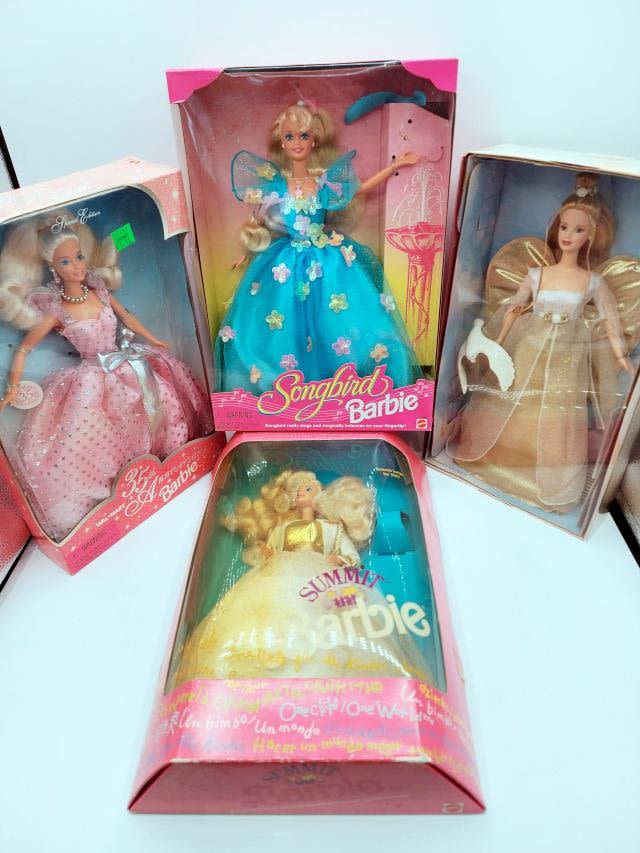 Appraisal: Barbie dolls including Special Edition th Anniversary Barbie from Walmart