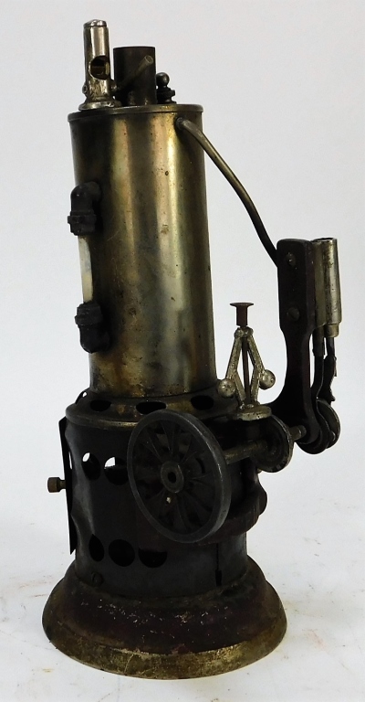 Appraisal: ANTIQUE WEEDEN NO UPRIGHT STEAM ENGINE United States Early th