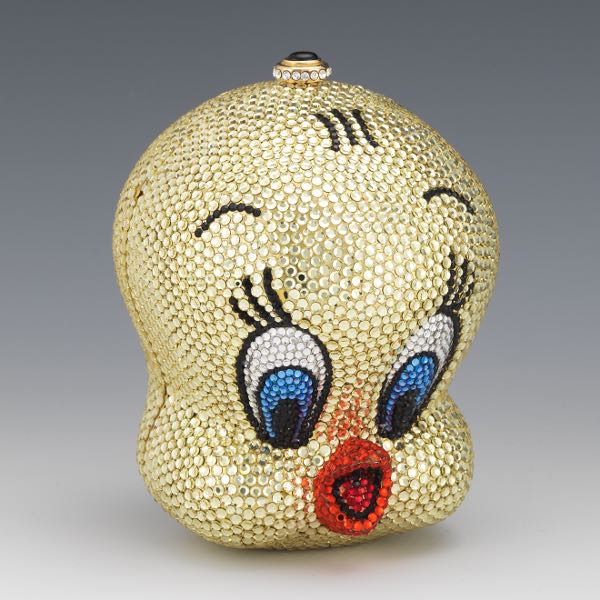 Appraisal: KATHRINE BAUMANN BEVERLY HILLS LIMITED EDITION TWEETY MINIAUDIERE x x