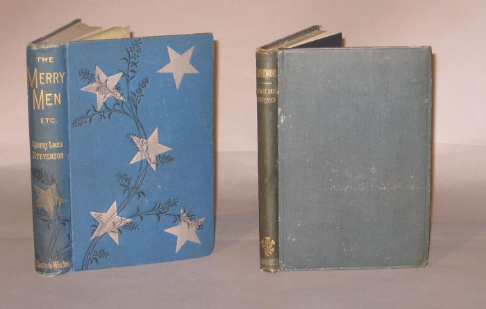 Appraisal: vols Stevenson Robert Louis The Merry Men and Other Tales