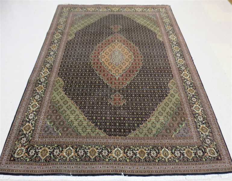 Appraisal: HAND KNOTTED ORIENTAL CARPET Persian Bijar design overall Herati floral