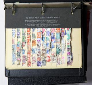 Appraisal: Worldwide stamp collection mostly used and grouped in albums and