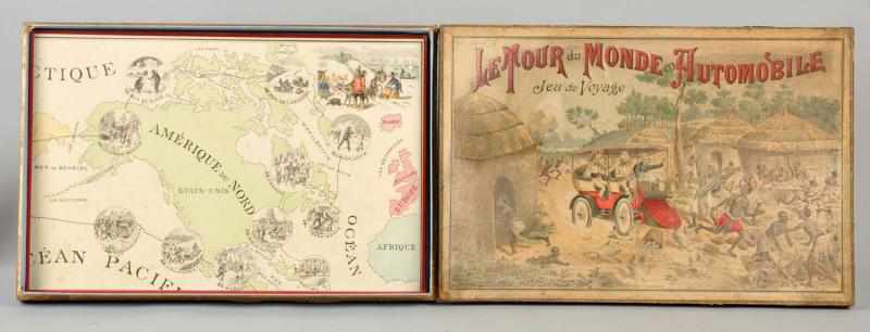 Appraisal: Early Automobile Game French Includes original box marked Letour du