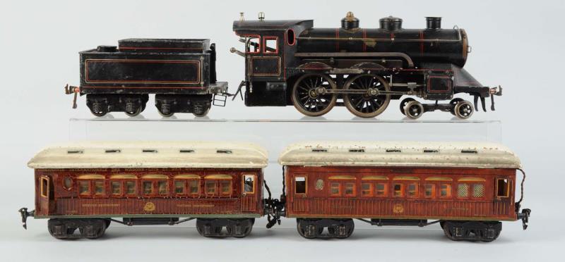 Appraisal: Marklin Gauge Locomotive Tender Two Cars Locomotive is a -