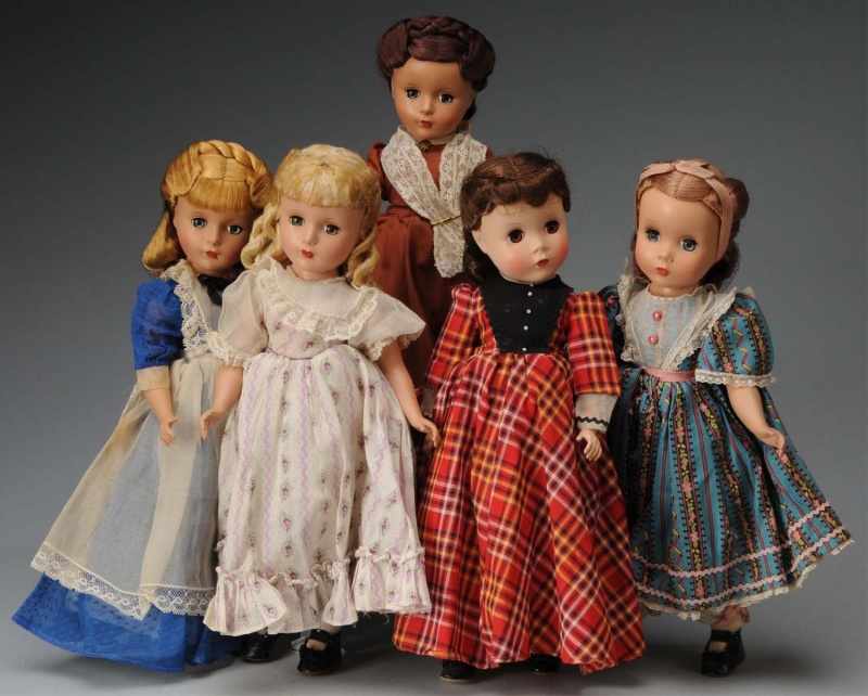 Appraisal: Set of Madame Alexander Little Women Dolls Description American Ca