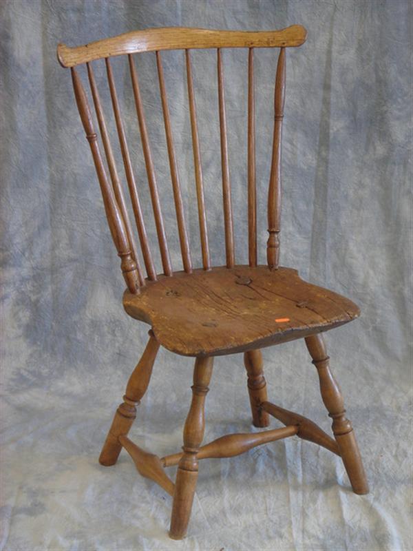 Appraisal: Fan back Windsor side chair refinished Estimate -