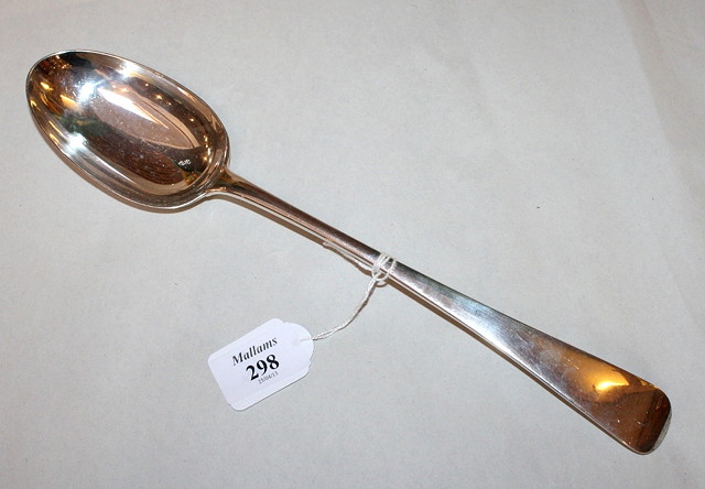 Appraisal: AN OLD ENGLISH PATTERN BASTING SPOON long London by Jackson