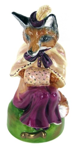 Appraisal: A Royale Stratford Staffordshire porcelain figure of a seated fox