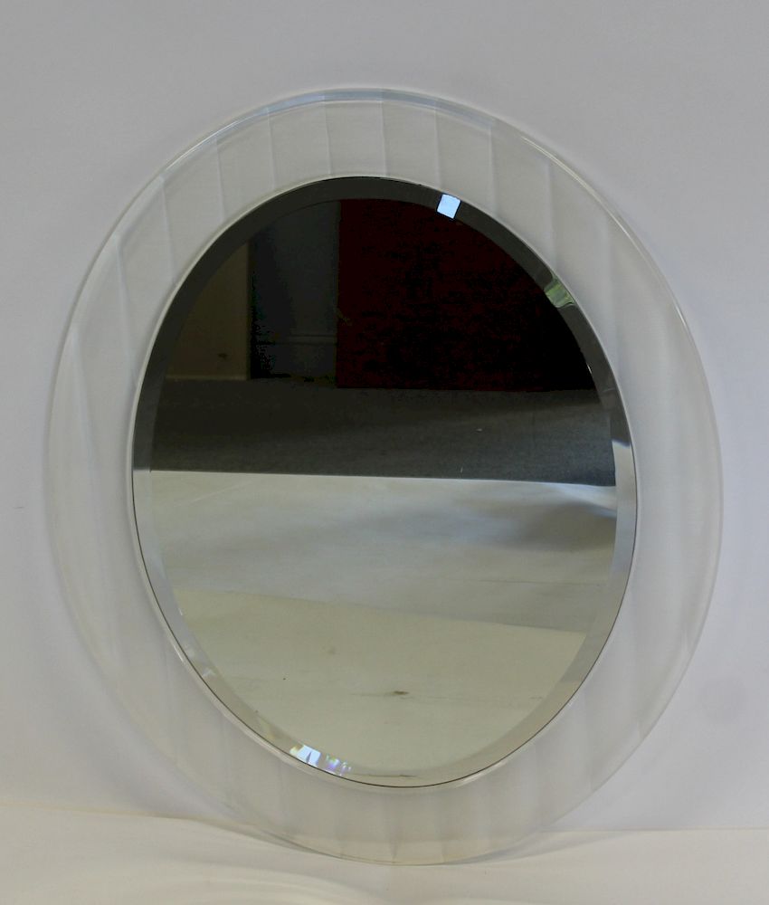 Appraisal: Vintage And Fine Quality Lucite Mirror From a Rye Brook