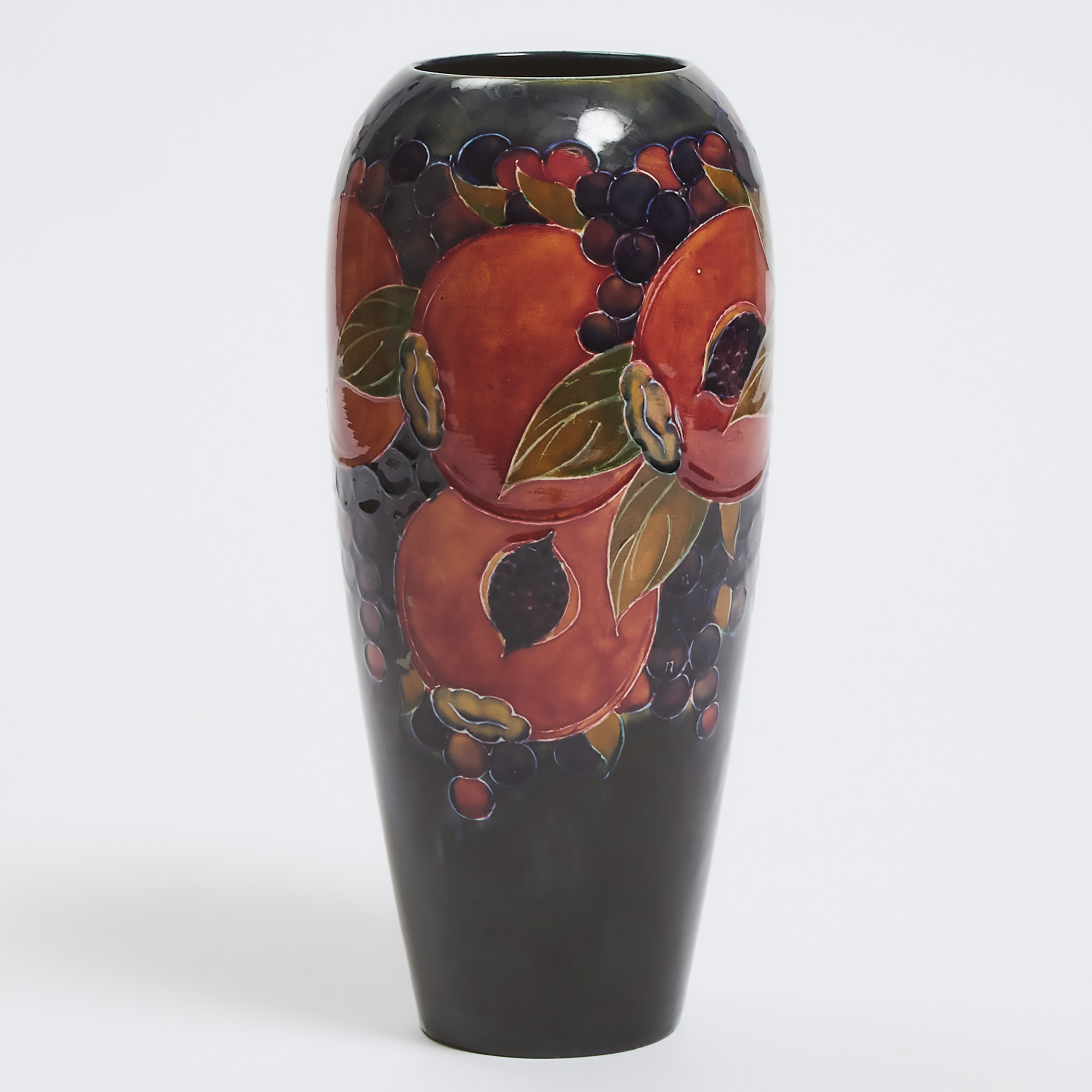 Appraisal: Moorcroft Pomegranate Vase c - height in cm