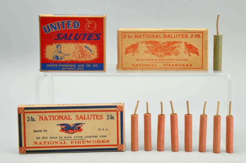 Appraisal: Lot Of Boxes of Salutes Includes s United Fwks Dayton