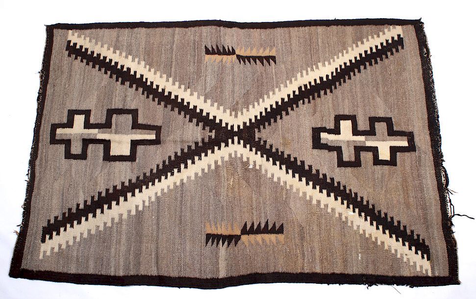 Appraisal: Navajo Ganado Hubbell Trading Post Rug c Featured in this