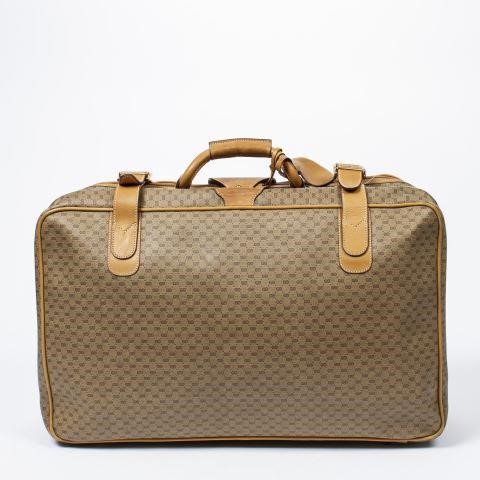 Appraisal: Men's vintage Gucci suitcase in micro GG Plus coated canvas