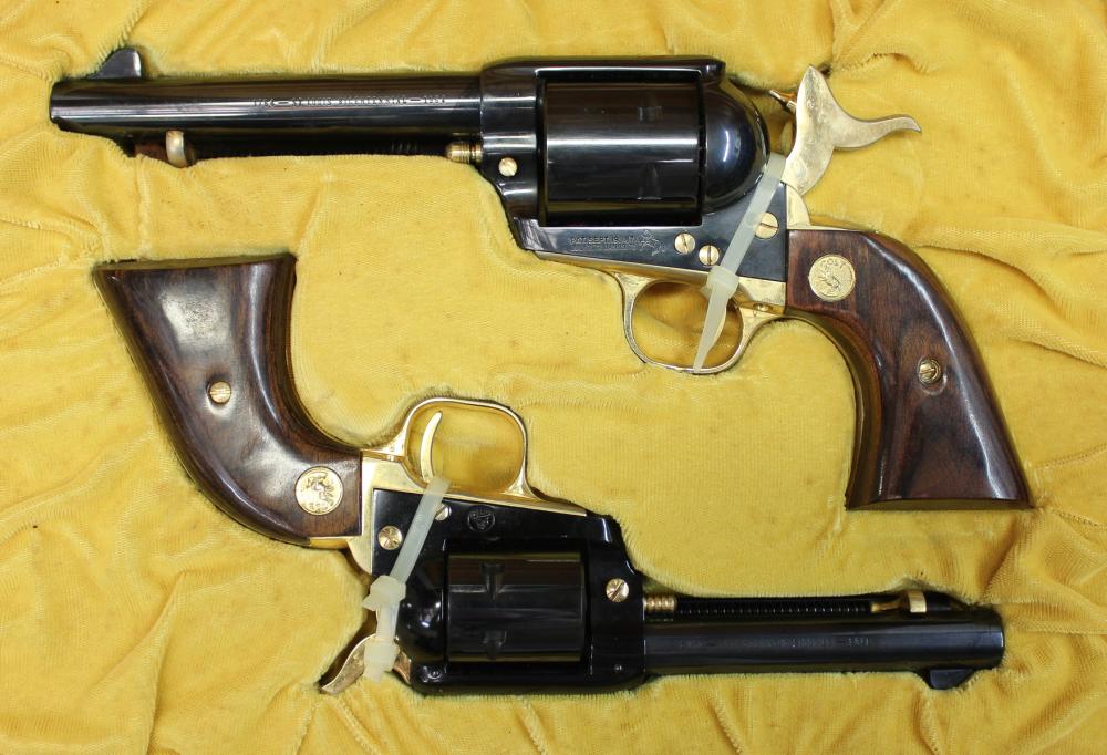 Appraisal: COLT ST LOUIS BICENTENNIAL COMMEMORATIVE REVOLVER SET including SAA colt