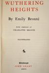 Appraisal: PARTIAL SET FINE BINDINGS BRONTE - Vols 'Novels of the