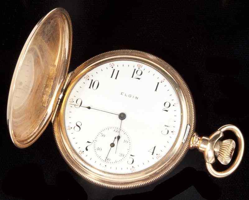 Appraisal: Gentleman's Pocket Watch Elgin Nat'l Watch Co in gold filled