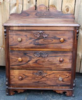 Appraisal: drawer American Victorian chest drawer American Victorian chest h x