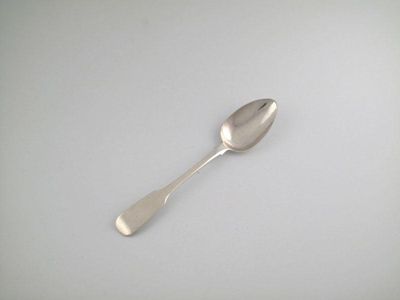 Appraisal: Robert Naughton a silver Fiddle pattern tablespoon circa length cm