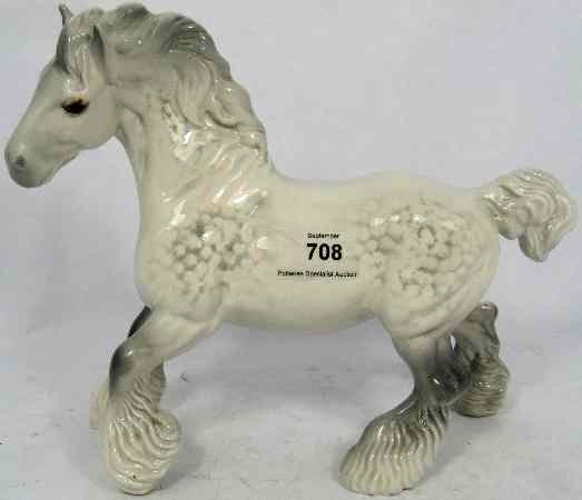 Appraisal: Beswick Model of Grey Cantering Shire