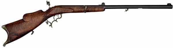 Appraisal: German Zimmerstutzen Rifle by H Burkholz mm cal '' octagonal