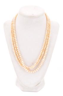 Appraisal: Freshwater Cultured Potato Pearl Necklace Freshwater cultured potato pearl necklace