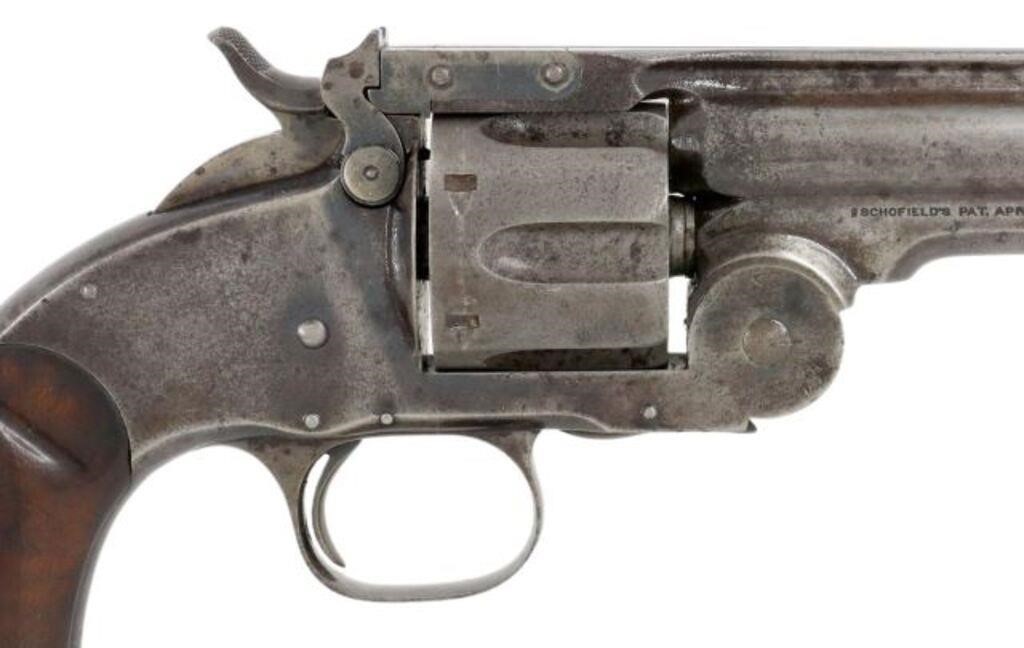 Appraisal: Smith Wesson Schofield's Patent Single Action First Model Top Break