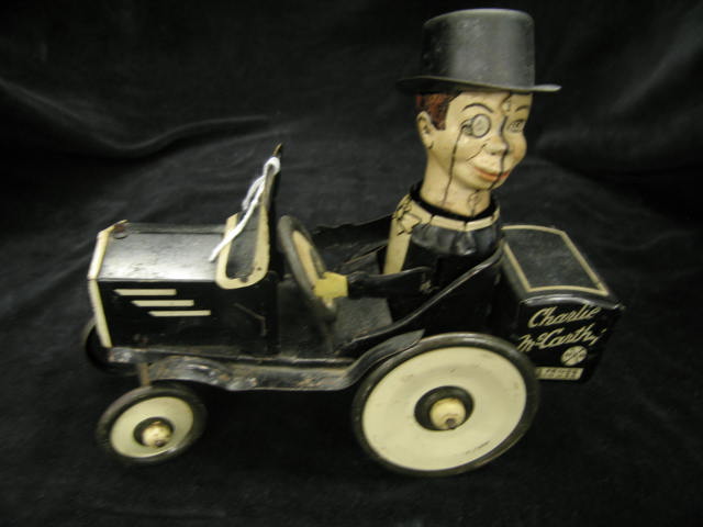 Appraisal: Marx Charlie McCarthy Tin Wind-Up Toy Car