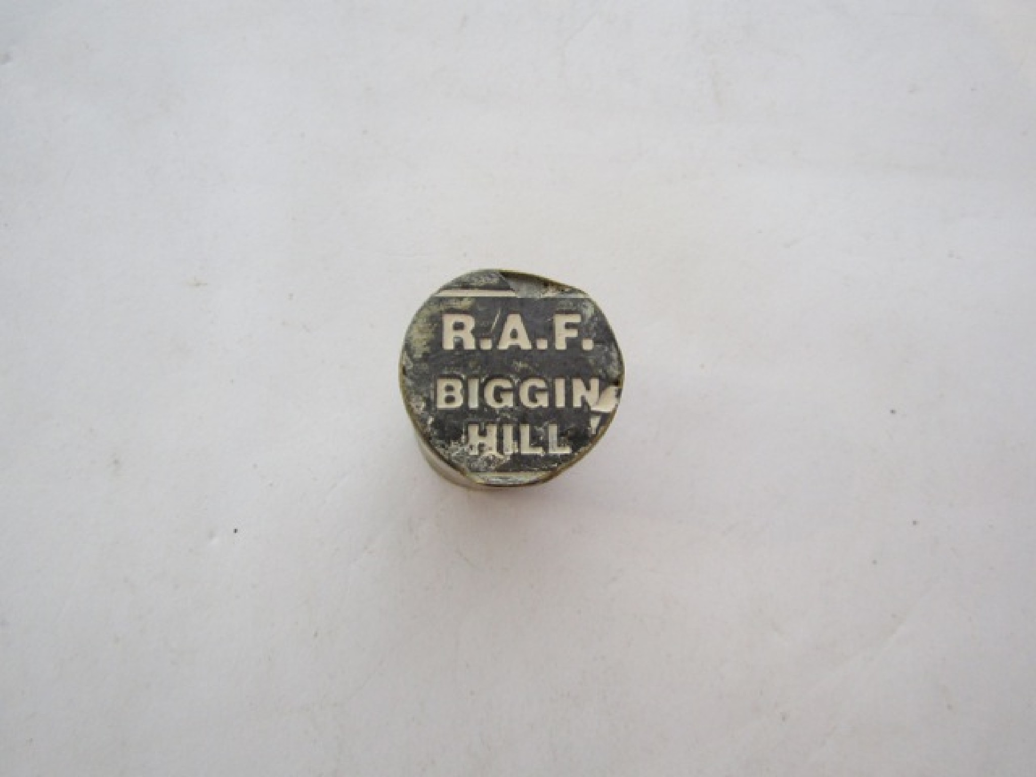 Appraisal: An RAF Biggin Hill brass cased seal