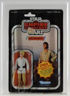 Appraisal: Star Wars ESB Back A Luke Skywalker AFA UNITED STATES