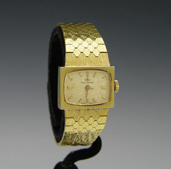 Appraisal: BUCHERER LADIES DRESS WATCH Gold filled case and band Swiss