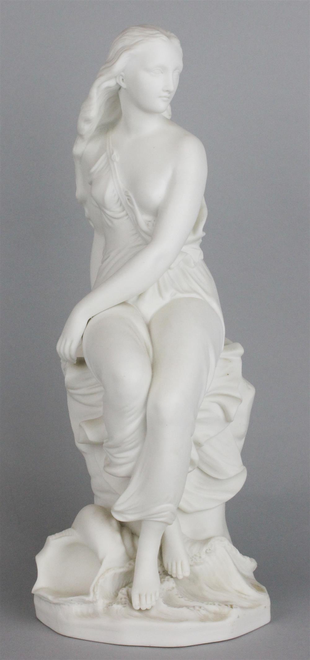 Appraisal: A MINTON PARIAN FIGURE MIRANDA impressed Minton date code for