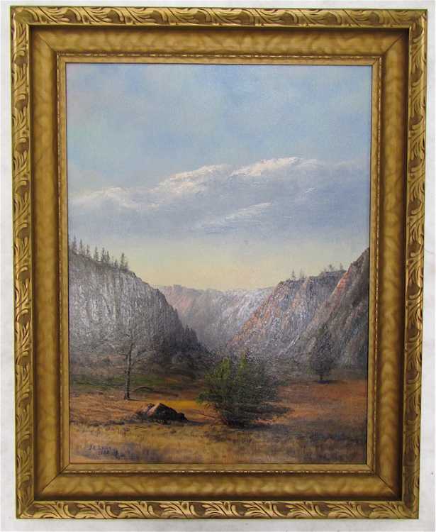 Appraisal: JULIAN EUGENE LANE OIL ON BOARD The Dalles Oregon th