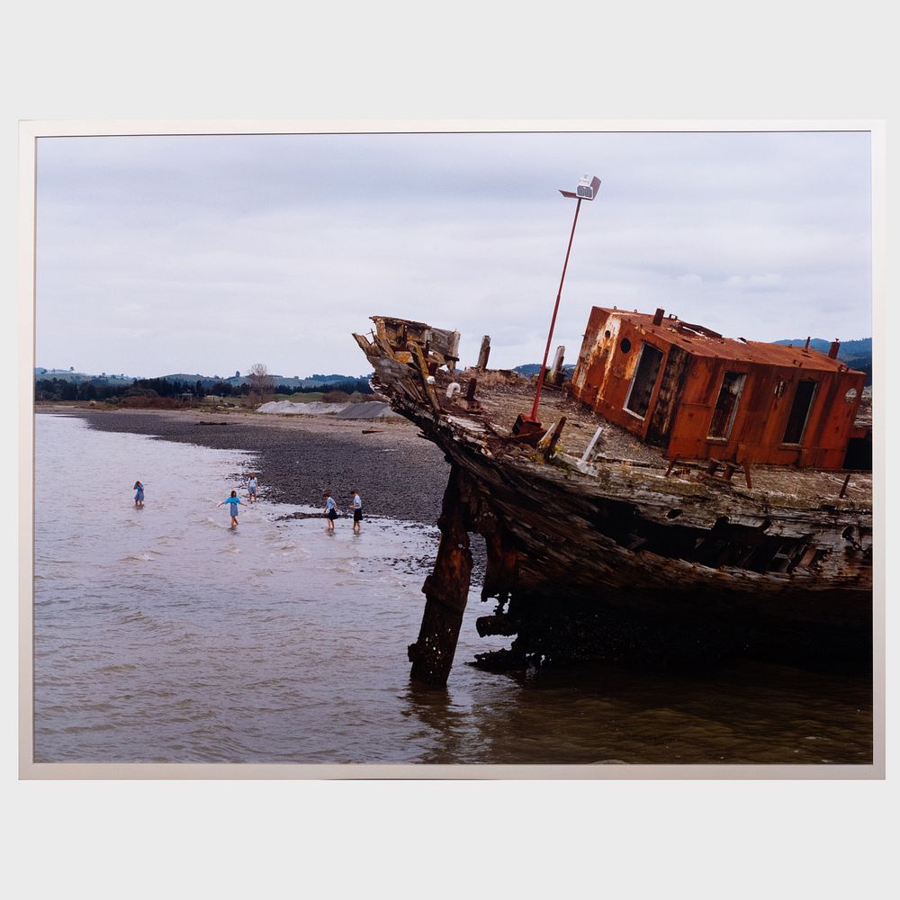 Appraisal: Justine Kurland b Ghost Ship Chromogenic print mounted on Sintra