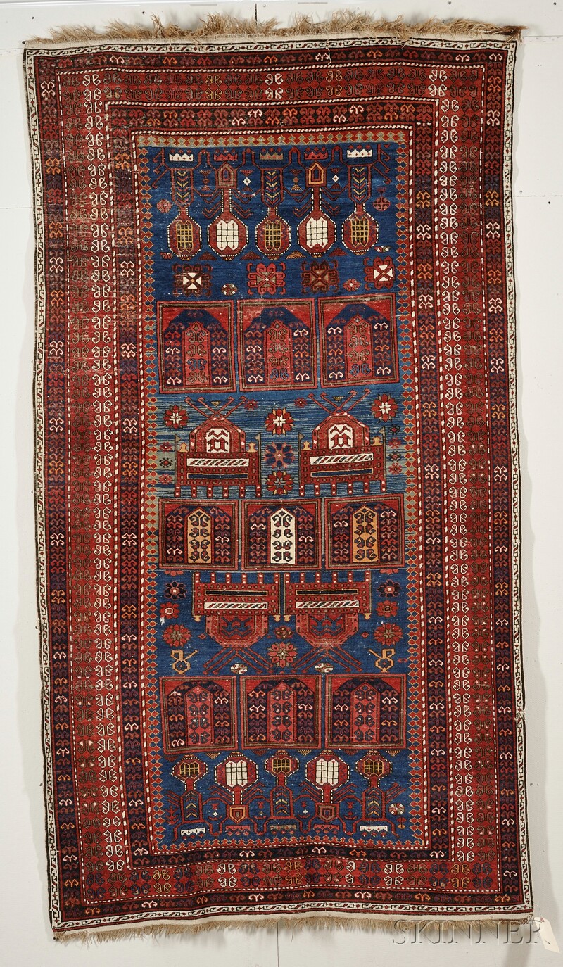 Appraisal: Saf Shirvan Rug East Caucasus early th century small areas