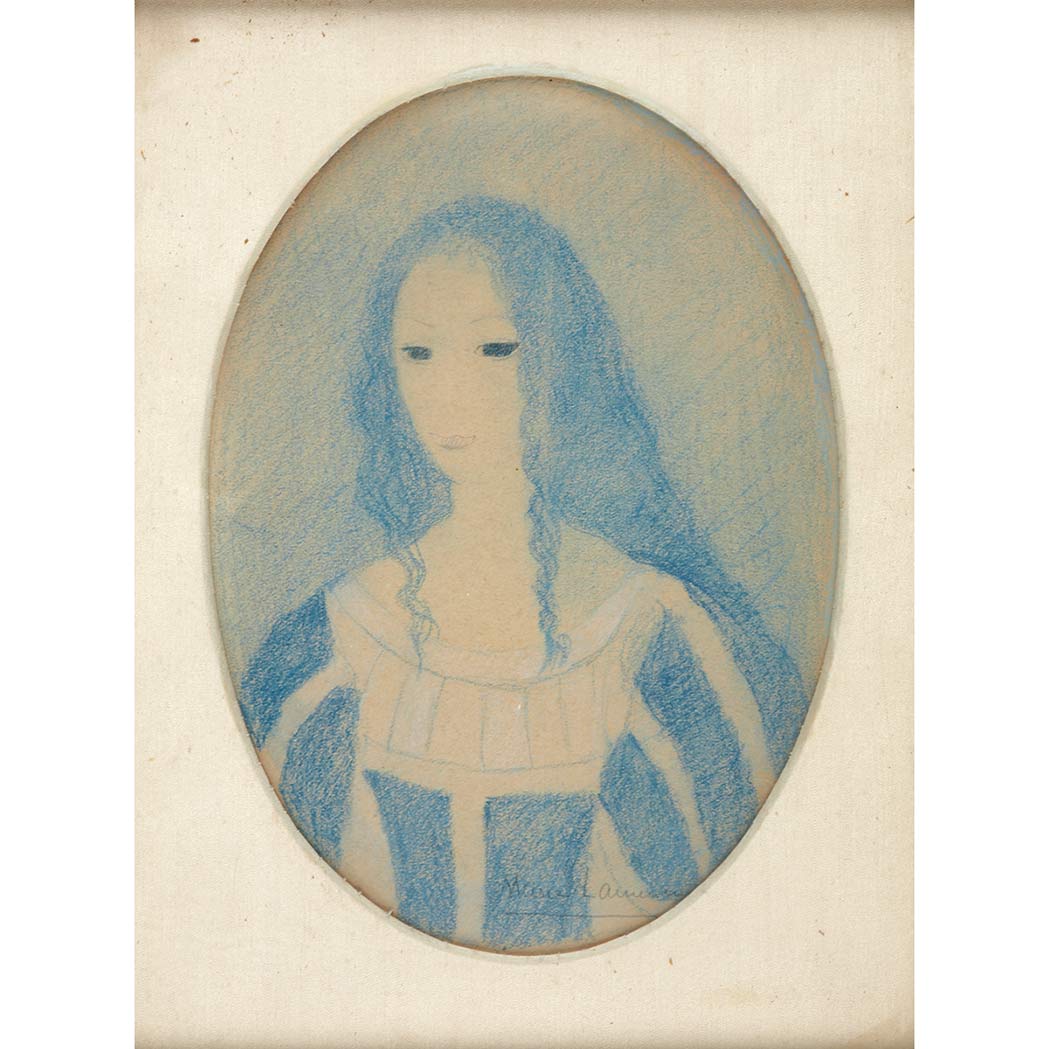 Appraisal: Attributed to Marie Laurencin Lucrece Bears signature Marie Laurencin lr