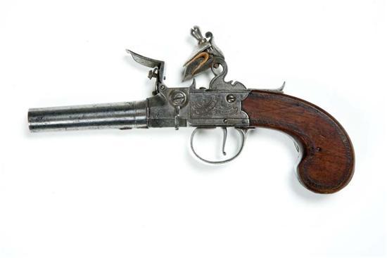 Appraisal: WEBB AND RIGGS FLINTLOCK SINGLE SHOT PISTOL England late th-early