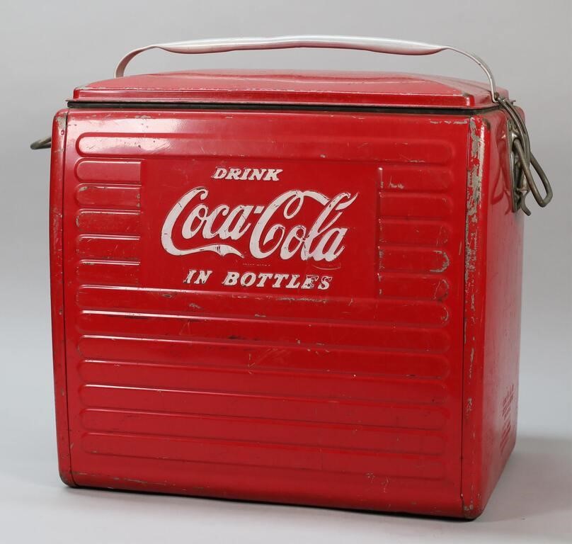 Appraisal: Coca-Cola cooler produced by the Acton Manufacturing Company Arkansas City