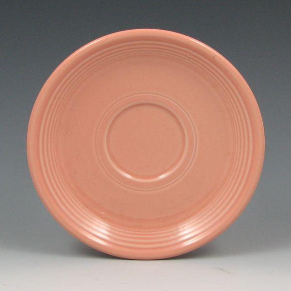 Appraisal: Original case of thirty-six Fiesta saucers in apricot discontinued color