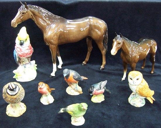 Appraisal: A Beswick horse bay with two white socks cm high