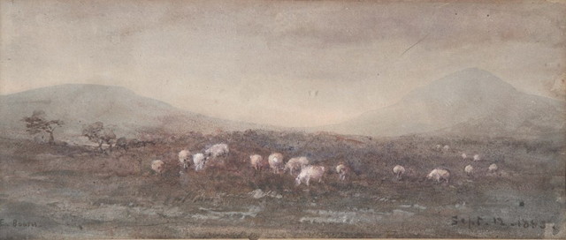 Appraisal: Evelyn Booth British th th Century Among the hills and