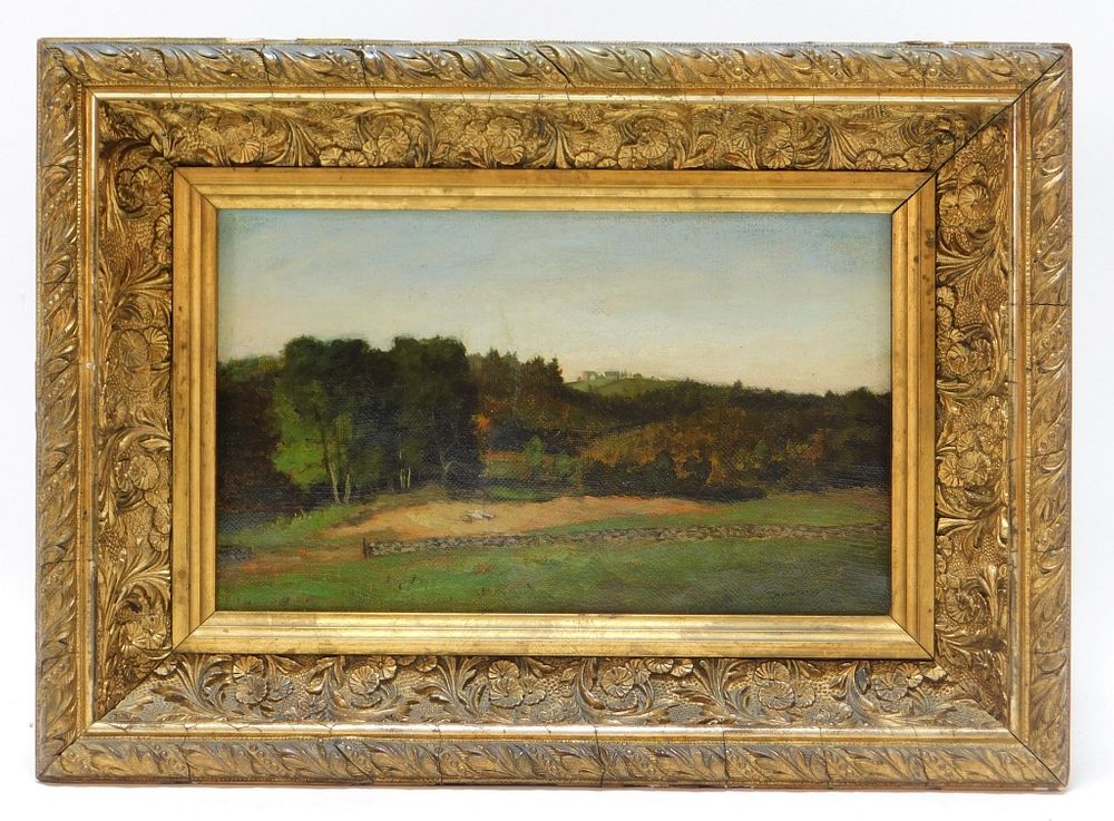 Appraisal: George William Whitaker Landscape Painting George William Whitaker Rhode Island