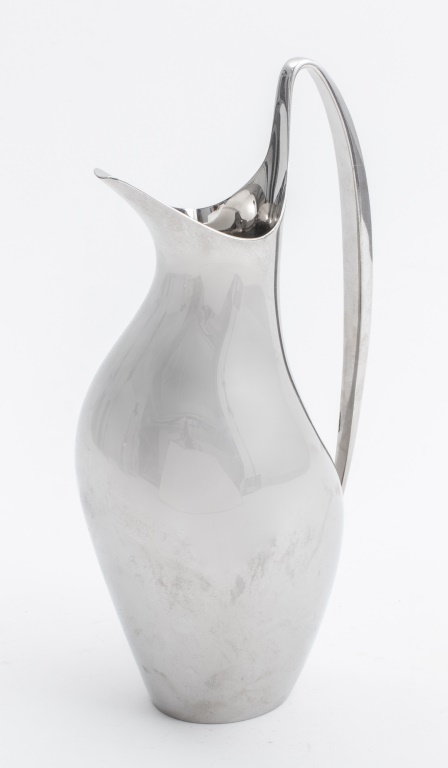 Appraisal: HENNING KOPPEL FOR GEORG JENSEN MODERNIST PITCHER Henning Koppel Danish