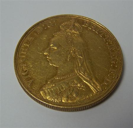 Appraisal: A Victorian coin S F