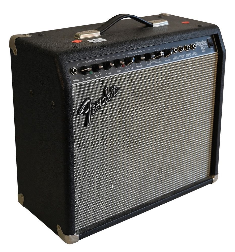 Appraisal: Fender Amp Princeton Plus two channel W x Solid State