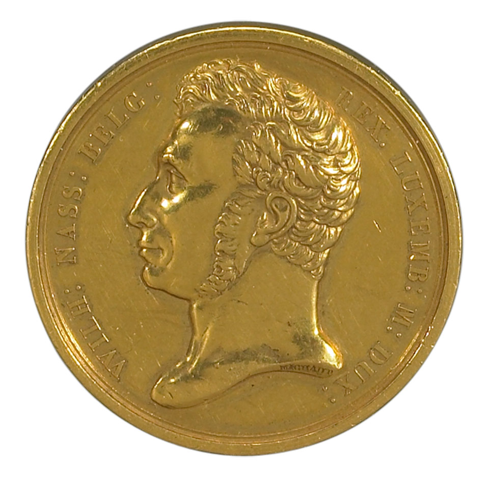 Appraisal: Captain Thomas Hannaford Hurd - Royal Navy Gold Presentation Medallion